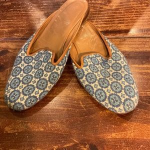 stubbs & wootton needlepoint mules